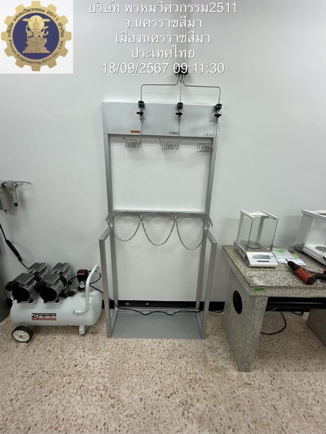 งานติดตั้ง Gas ระบบไฟฟ้า